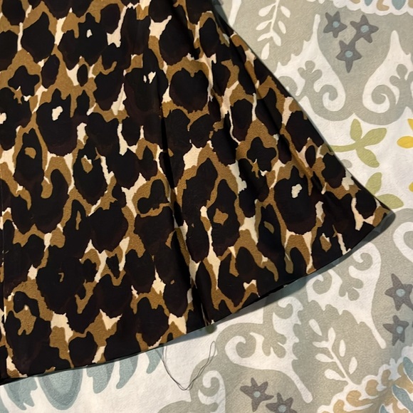 Ann Taylor Leopard Pencil Skirt - Picture 3 of 3